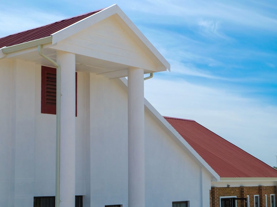 Bethelsdorp church gutters