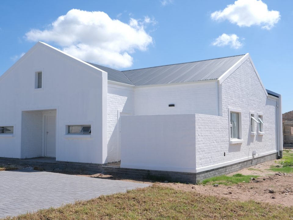 Residential complex near Pinelands gutters